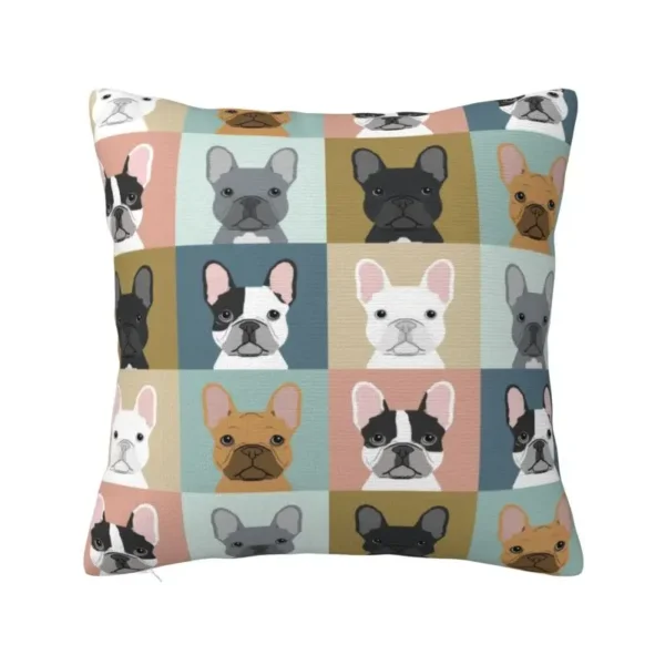 Housse de coussin bouledogue – Image 4