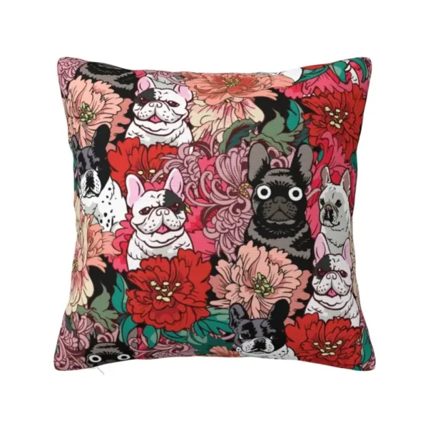 Housse de coussin bouledogue – Image 3