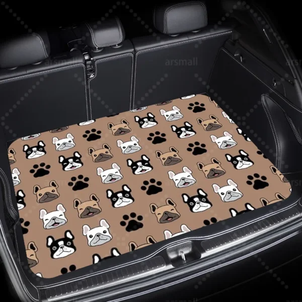 Tapis de coffre universel bouledogue français – Image 4