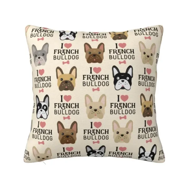 Housse de coussin bouledogue – Image 5