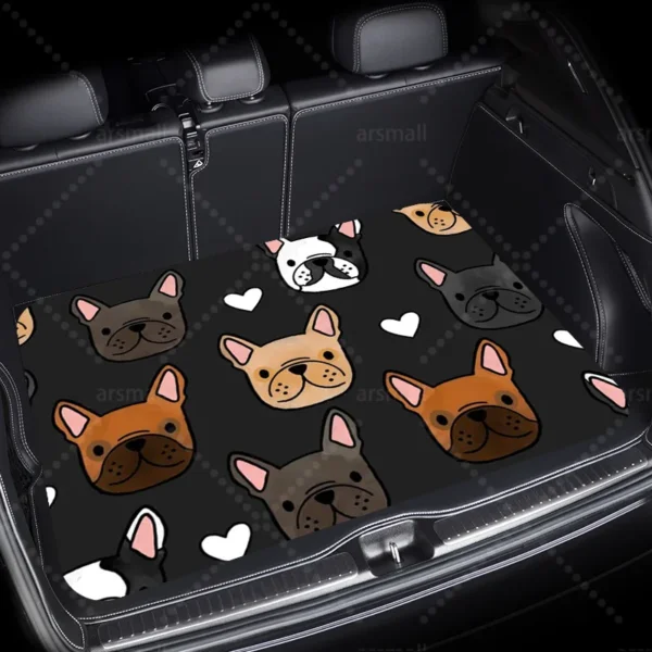 Tapis de coffre universel bouledogue français – Image 5