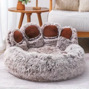Lit pour confortable en forme de patte