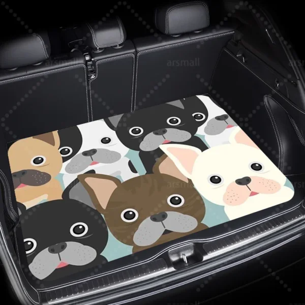 Tapis de coffre universel bouledogue français – Image 6