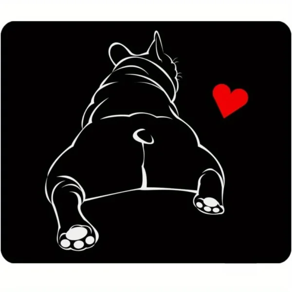 Tapis de souris bouledogue français – Image 2