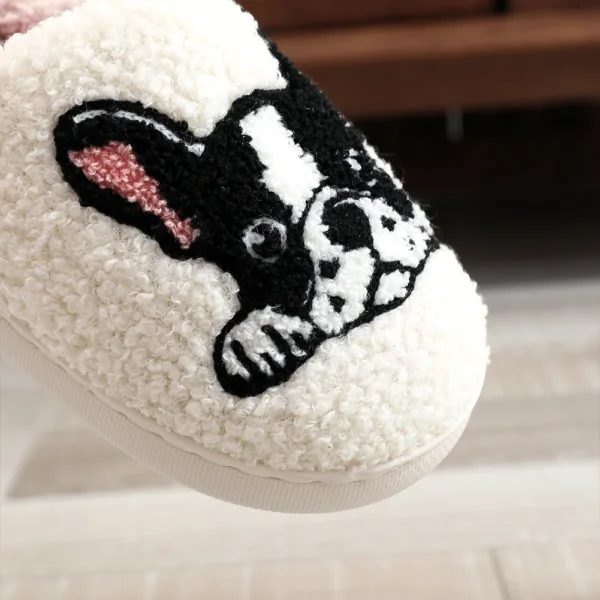 Chaussons bouledogue tout doux – Image 2