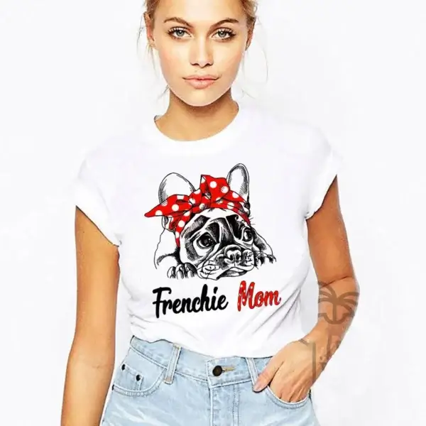 T-shirt french bulldog mom