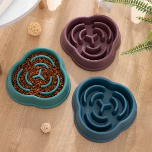 Gamelle anti-glouton pour chien