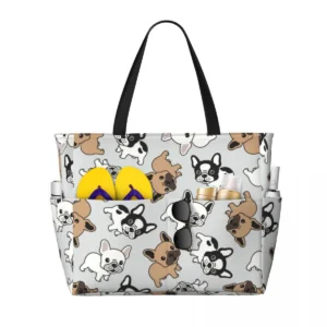 Sac cabas bouledogue français - 9 modèles