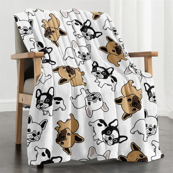 Plaid bouledogue français