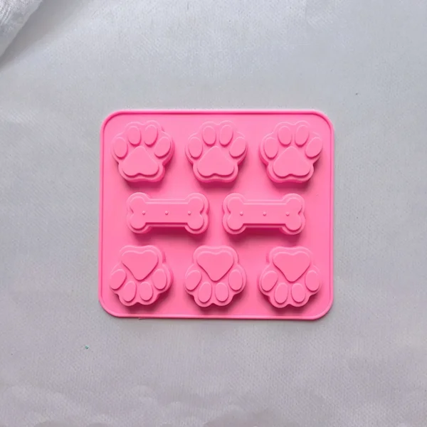 Moule silicone empreintes et os de chien – Image 3
