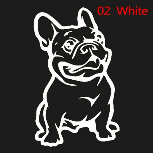 Sticker voiture bouledogue – Image 4