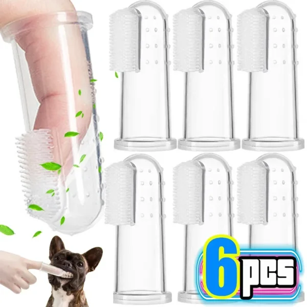 Brosse à dents doigt en silicone