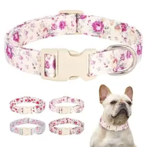 Collier en nylon imprimé