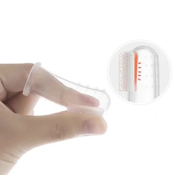 Brosse à dents doigt en silicone – Image 2